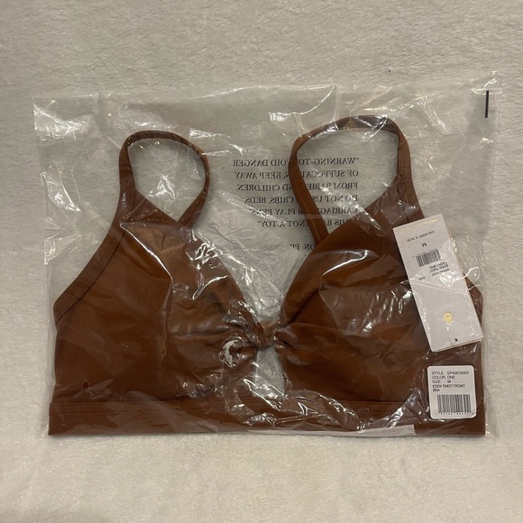 Spiritual Gangster Eden Twist Front Bra NWT Size Medium - Picture 4 of 5